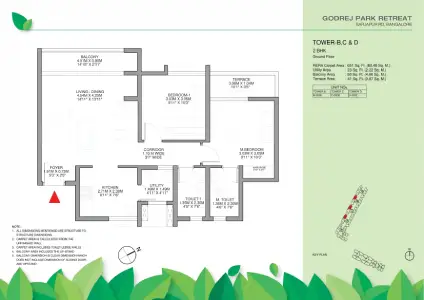 godrej-park-retreat-2-bhk-floor-plan