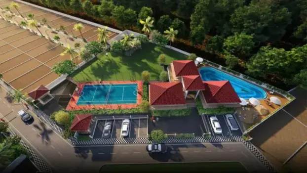 Godrej Varanya Plotted development clubhouse by Godrej Properties