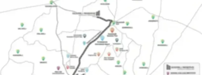 Godrej Varanya Plotted development location map with connectivity birds eye view by Godrej Properties